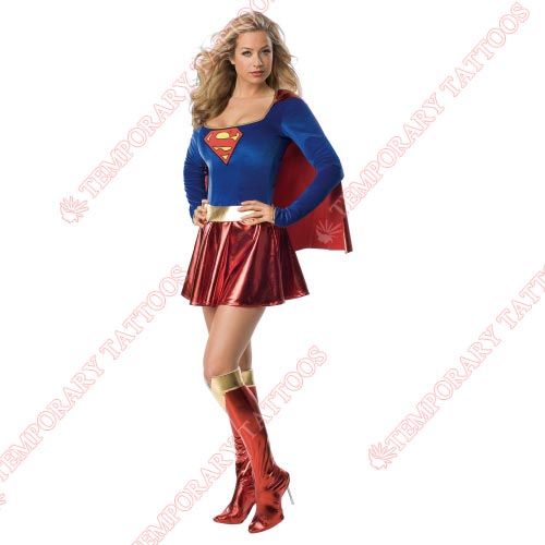 Supergirl Customize Temporary Tattoos Stickers NO.272